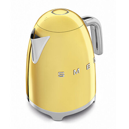 Smeg 50'S Style Special Edition Gold Kettle ve 1x2 Ekmek Kızartma Makinesi Seti