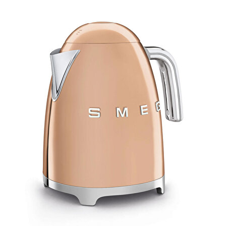 Smeg 50'S Style Special Edition Rose Gold Kettle ve 1x2 Ekmek Kızartma Makinesi Seti