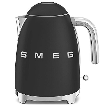 Smeg 50'S Style Special Edition Mat Siyah Kettle ve 1x2 Ekmek Kızartma Makinesi Seti