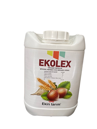 Ekolex Organik Sıvı Gübre Karbon Azot Potasyum 5LT