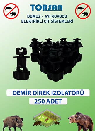 Elektrikli Çit Tel Demir İzolatör 250 ADET