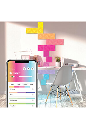 Nanoleaf NL29-0002SW-9PK Canvas Smarter Kit