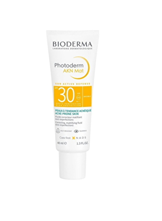 Bioderma Akn Mat Güneş Kremi 40 ml