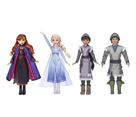 Disney Frozen 2 Orman Oyun Seti, Anna, Elsa, Ryder ve Honeymaren