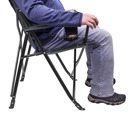 Gci Outdoor Comfort Pro Chair™ Katlanır Kamp Sandalyesi GRİ-MELANJ