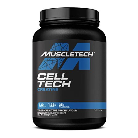 Muscletech Celltech Creatine Monohydrate 1130 Gr. - TROPİKAL MEYVE
