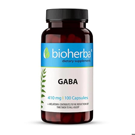 BİOHERBA GABA + MELATONİN 410 mg 100 capsul