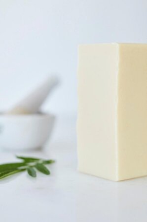 Keçi Sütü Sabunu Hatay El Yapımı 100 Organik Doğal Sabun 1 Kalıp 130 Gram
