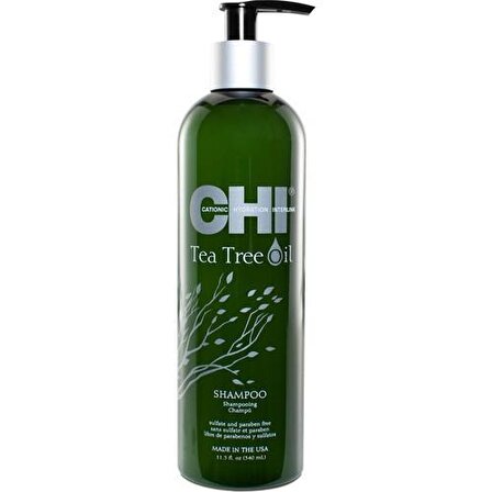 Chi Tea Tree Oil Tüm Saçlar İçin Arındırıcı Çay Ağacı Yağlı Şampuan 340 ml