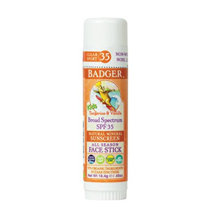 Badger Clear Zinc Çocuk Güneş Kremi Stick Spf 35 18 gr