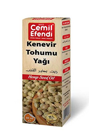 Kenevir Tohumu Yağ 50 Ml.