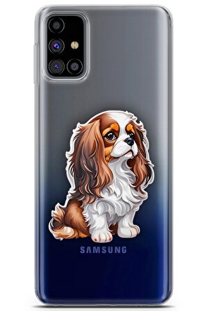 Samsung Galaxy M31s Kılıf Seri Others 23 Beagle Saydam Telefon Kabı