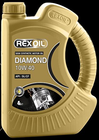 Rexoil Diamond 10W-40 SL/CF 4 Litre Motor Yağı