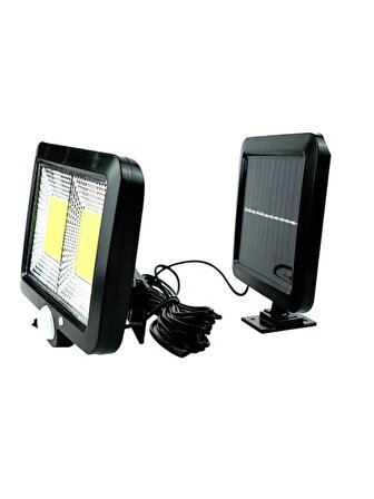 108 Cob Led Solar Panel Güneş Enerjili 3 Mod Duvar Lambası Bahçe Kamp Sensörlü Yeni 108cob