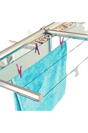 Alüminyum Balkon Çamaşırlık Kurutmalık Çamaşır Askısı Askılığı