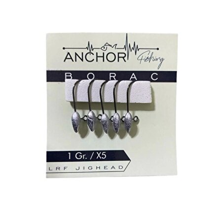 Anchor Borac LRF Jighead 1gr 5 li Paket