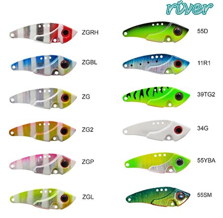 River Sebastian Vibrasyon Jig 5gr Renk: 55D