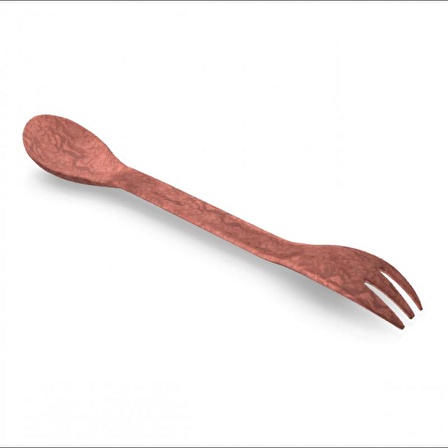 KUPİLKA SPORK UZUN ÇATAL KAŞIK 4 LÜ PAKET 