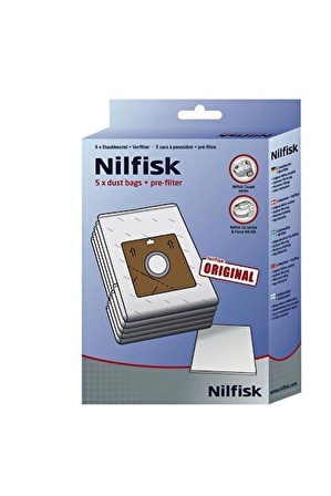 nilfisk Coupe - One Serisi Orijinal Toz Torbası ( 5 Li )