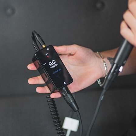Tc Helicon GO VOCAL Mobil Cihazlar için Yüksek Kaliteli Mikrofon Preamp