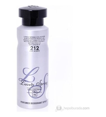 Lovely Spring 212 Women Deodorant 200 ml