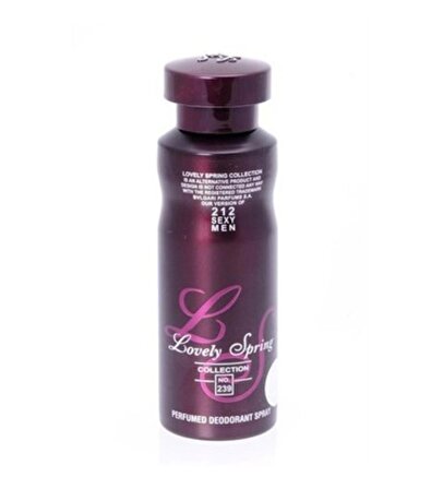 Lovely Spring 212 Sexy Men Deodorant 200 ml