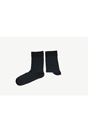 Erkek Bambu Çorap 3'lü Siyah DIE1992ES, 41-44