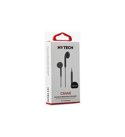 HYTECH HYK900 Kulak içi Siyah Mikrofonlu Kulaklık
