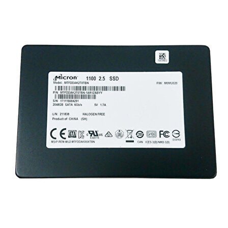 Micron MTFDDAK2T0TBN Sata 3.0 2 TB SSD