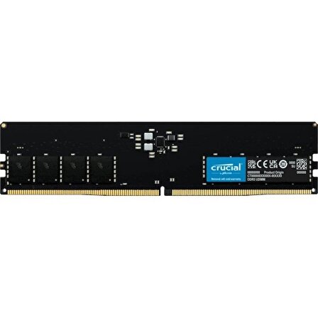 CRUCIAL 32GB DDR5 5600Mhz CL46 Pc Ram CT32G56C46U5 (1.1V)