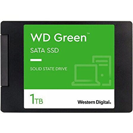 Wd Green 1tb WDS100T3G0A 545MB/S 2.5 Inç 7mm Sata SSD