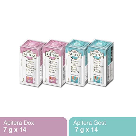 Apitera Dox ve Gest 7 g x 28 Adet