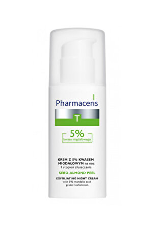 Sebo-Almond Peel-5% | Peeling Night Cream with 5% Mandelic Acid (50 ml)-DermoCosmetic