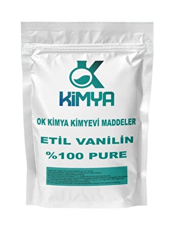 Etil Vanilin ( %100 Saf Vanilin ) 2.5 Kg