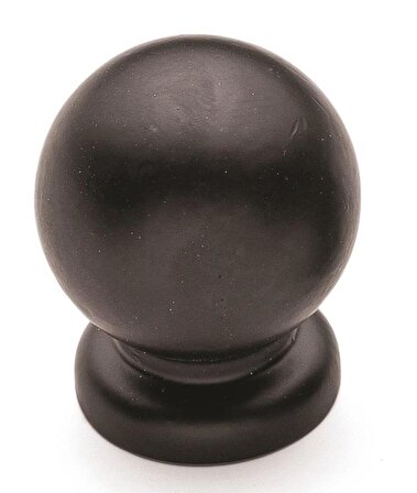 Misket Siyah Düğme  25 mm (5 adet)