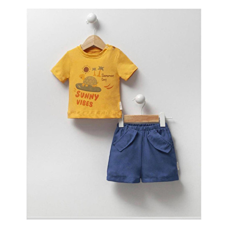 Bebek Sunny Vibes Cotton ikili Takım