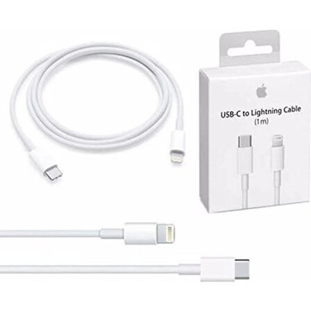 Apple USB-C to Lightning Kablosu 1m - MQGJ2ZM/A İthalatçı Garantili