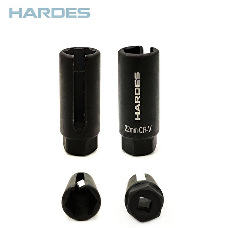 HARDES® 22mm Havalı Oksijen Sensör Lokması 3/8" Soket