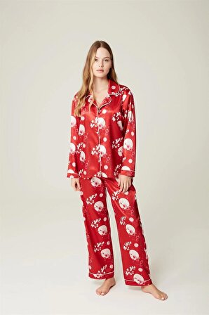 Pijama Takım Saten Estee 2'li Takım