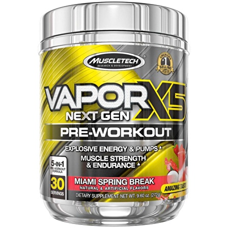 MuscleTech Vapor X5 Next gen Preworkout 30 Servings