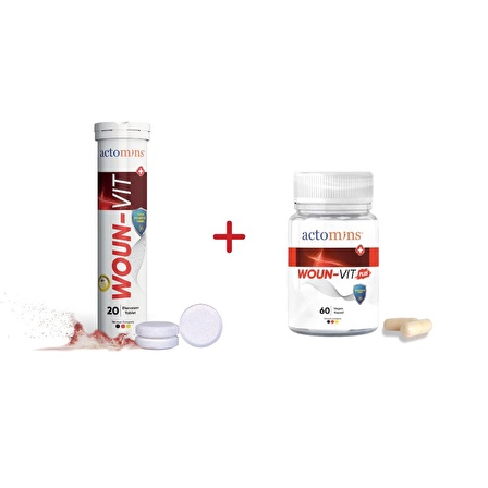 Actomins Woun-Vit + Woun-Vit Plus