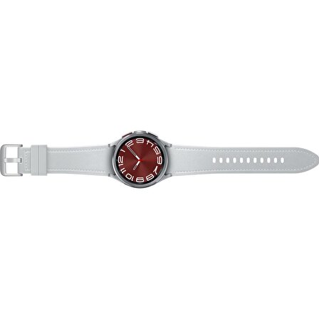 TEŞHİR SAMSUNG GALAXY WATCH6 Classic Akıllı Saat Gümüş 43mm  SM-R950NZSATUR (Samsung Türkiye Garantili)