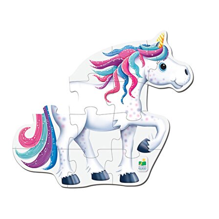 The Learning Journey International Unicorn 2+ Yaş Büyük Boy Puzzle 12 Parça