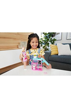 Barbie Çiçekçi Bebek Ve Oyun Seti- Gtn58