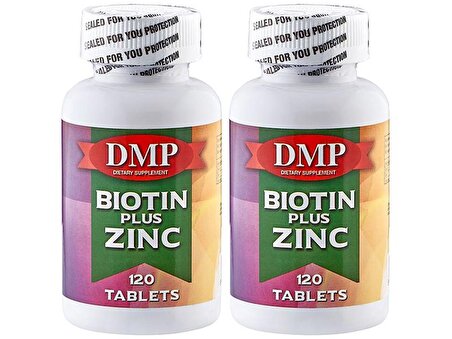 Dmp Biotin Plus Zinc 2x120 Tablet Çinko 