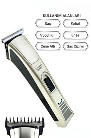 Shavingtech Kuru Çok Amaçlı Tıraş Makinesi Gri
