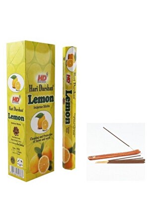Lemon&limon Kokusu 20 Adet Çubuk Tütsü 1 Adet Kayık Tütsülük Hediye