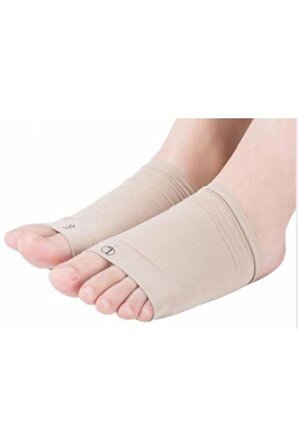 Kumaş Ayak Ark Destek Çorabı Ark Desteği İçe Basma Düz Tabanlık Önleyici Medikal Ortopedik Tabanlık