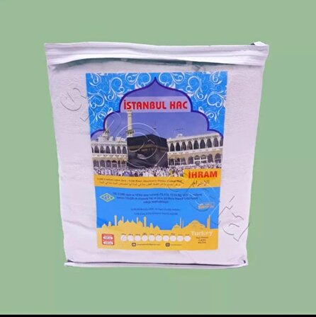 %100 Pamuklu Hidrofilli Hac Umre İhramı 1250 gr.