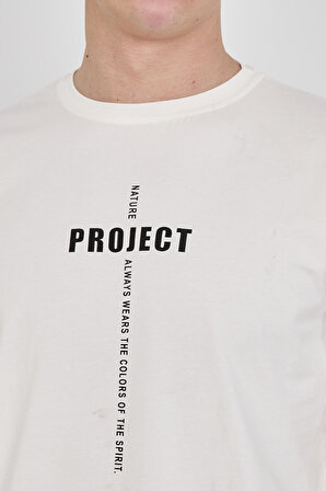 Paul&More 06 Project Erkek T-Shirt EKRU